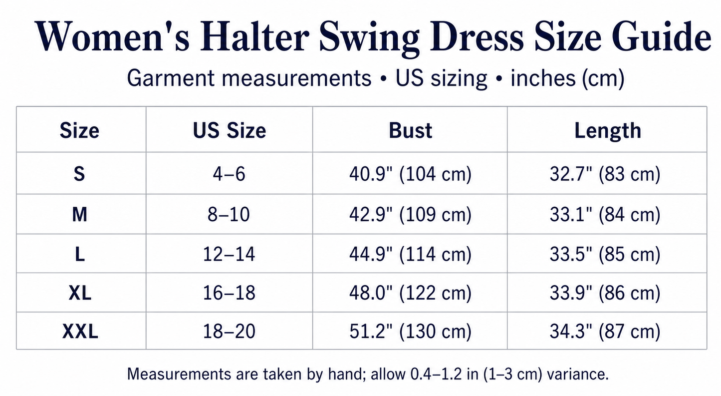 Women's Halter Swing Dress – Sleeveless Loose Fit Summer Mini Dress image 4