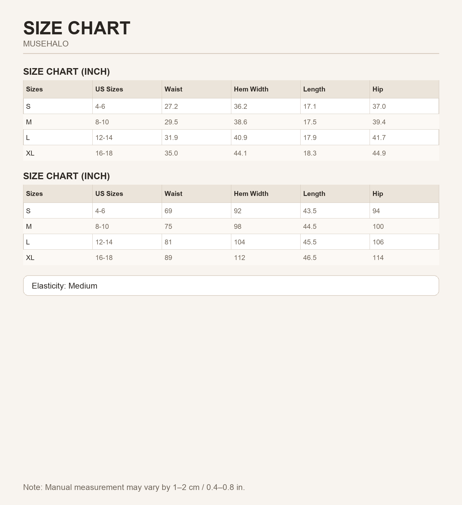 Black PU Leather Side Slits Mini Skirt Size Chart
