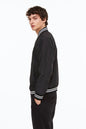 Bomber Jacket in black – product view 3