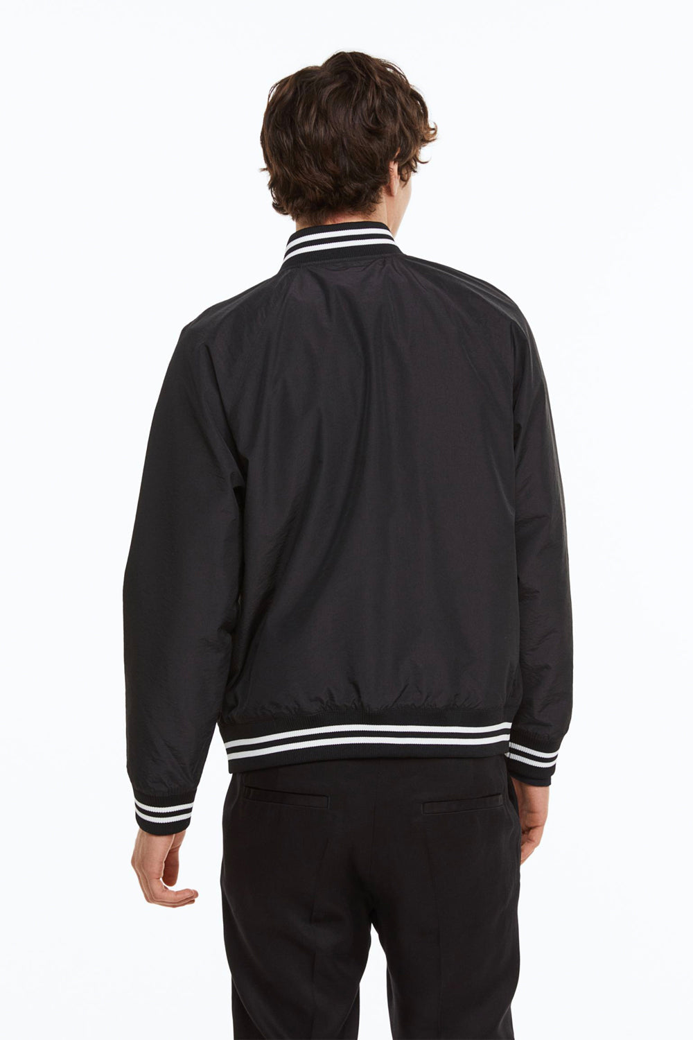 Bomber Jacket in black – product view 4