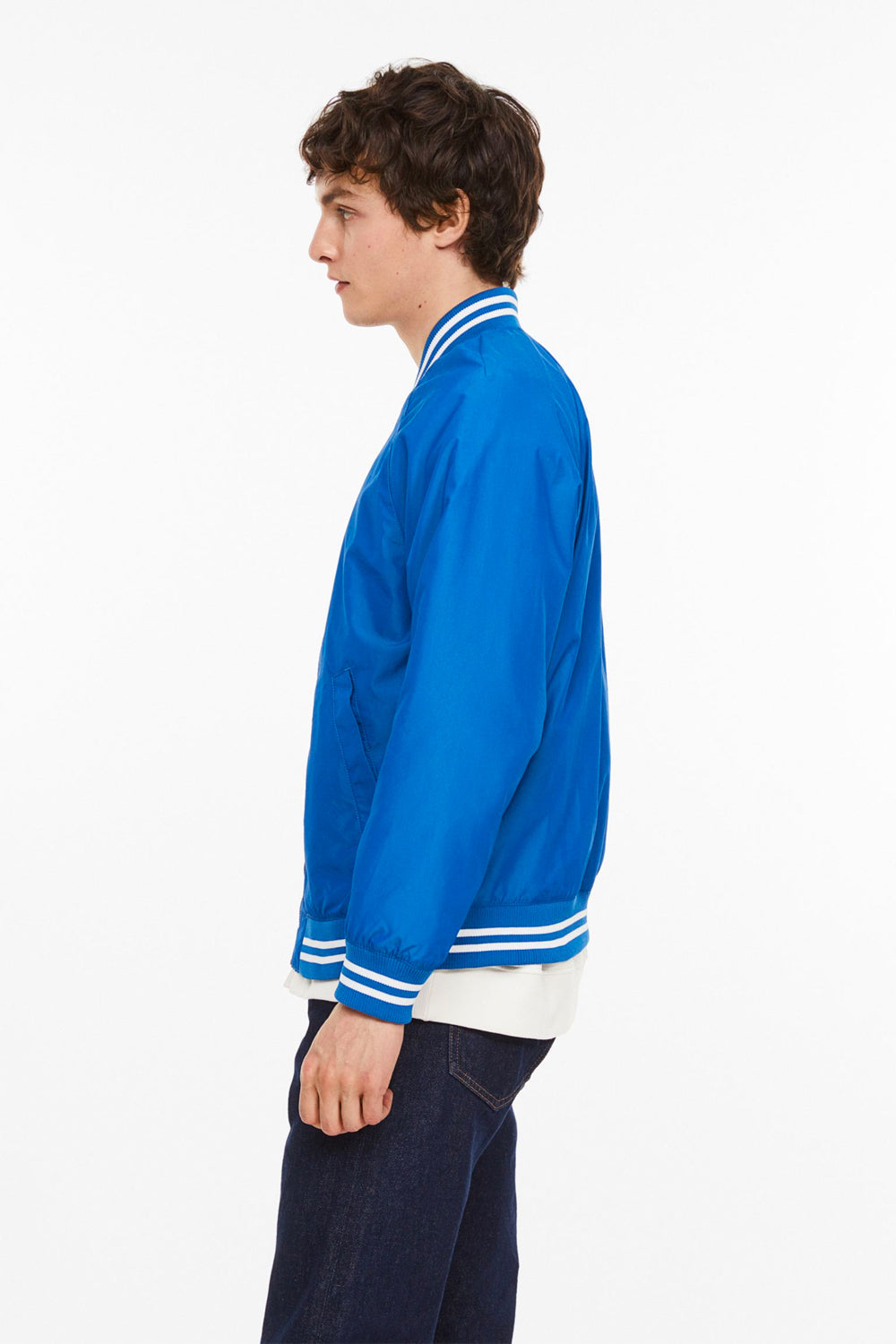 Bomber Jacket in blue – product view 8