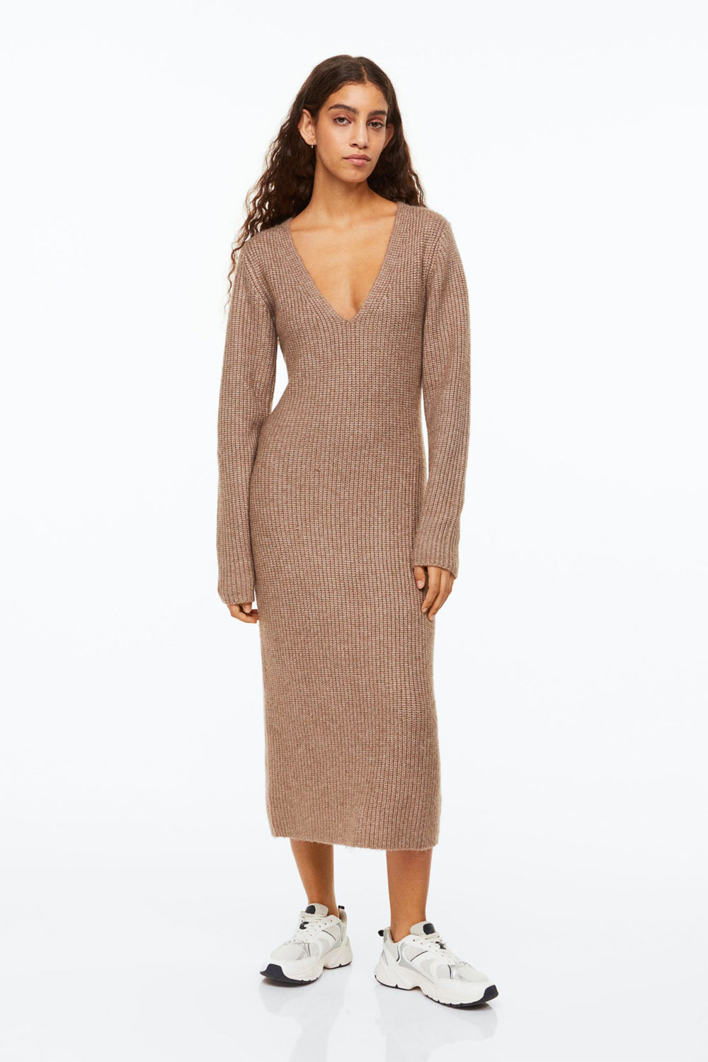 Rib-knit Dress – product view 1