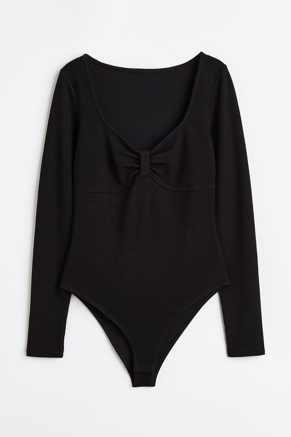Ribbed Jersey Bodysuit – product view 5