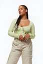 Ribbed Jersey Bodysuit – product view 6