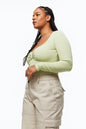 Ribbed Jersey Bodysuit – product view 8