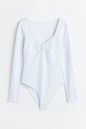 Ribbed Jersey Bodysuit – product view 15