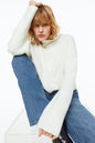 Ribbed Mock Turtleneck Sweater – product view 14
