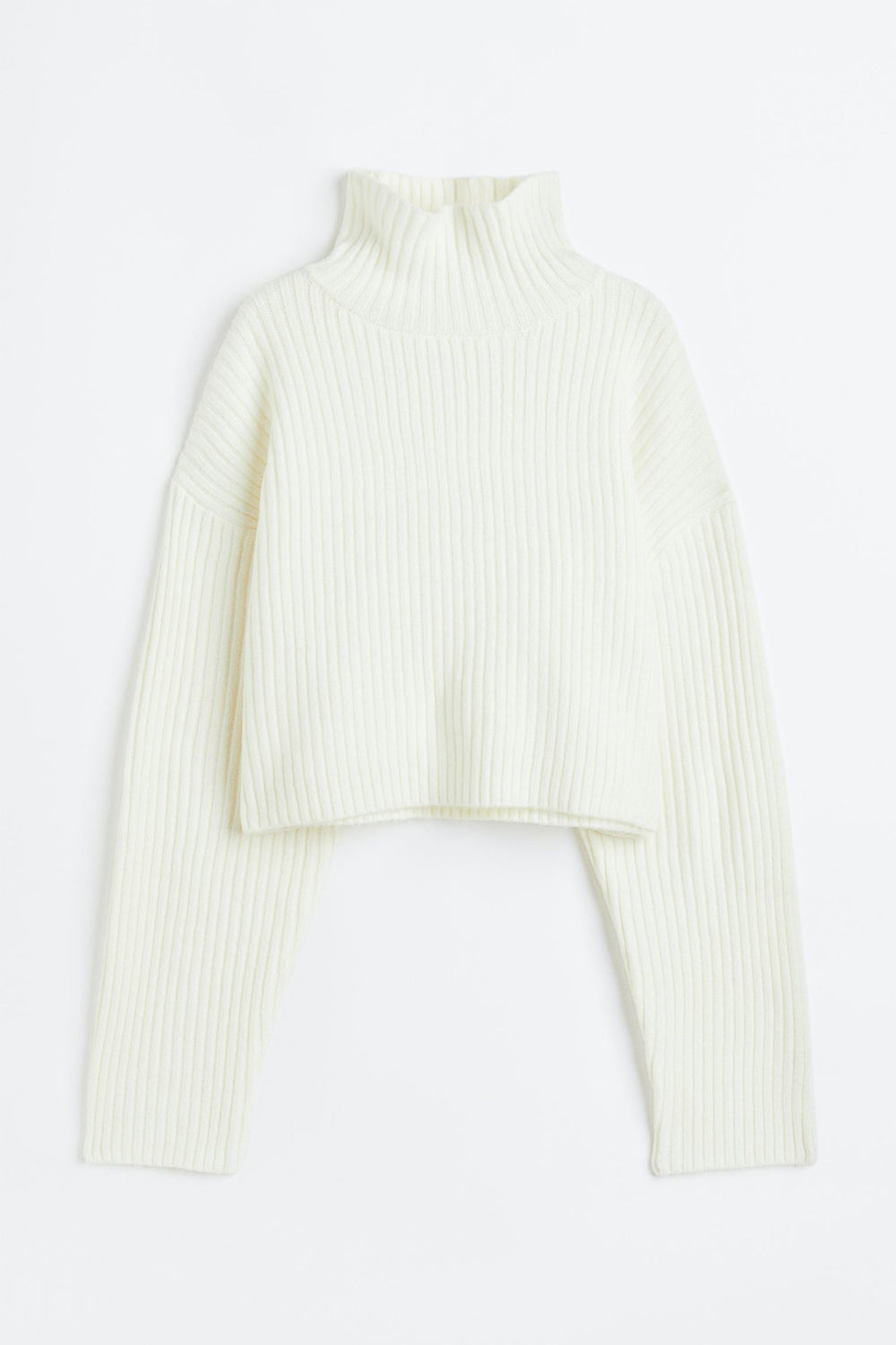 Ribbed Mock Turtleneck Sweater – product view 15