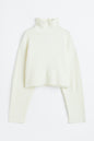 Ribbed Mock Turtleneck Sweater – product view 15