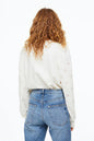Sweatshirt with Eyelet Embroidery – product view 4