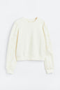 Sweatshirt with Eyelet Embroidery – product view 5