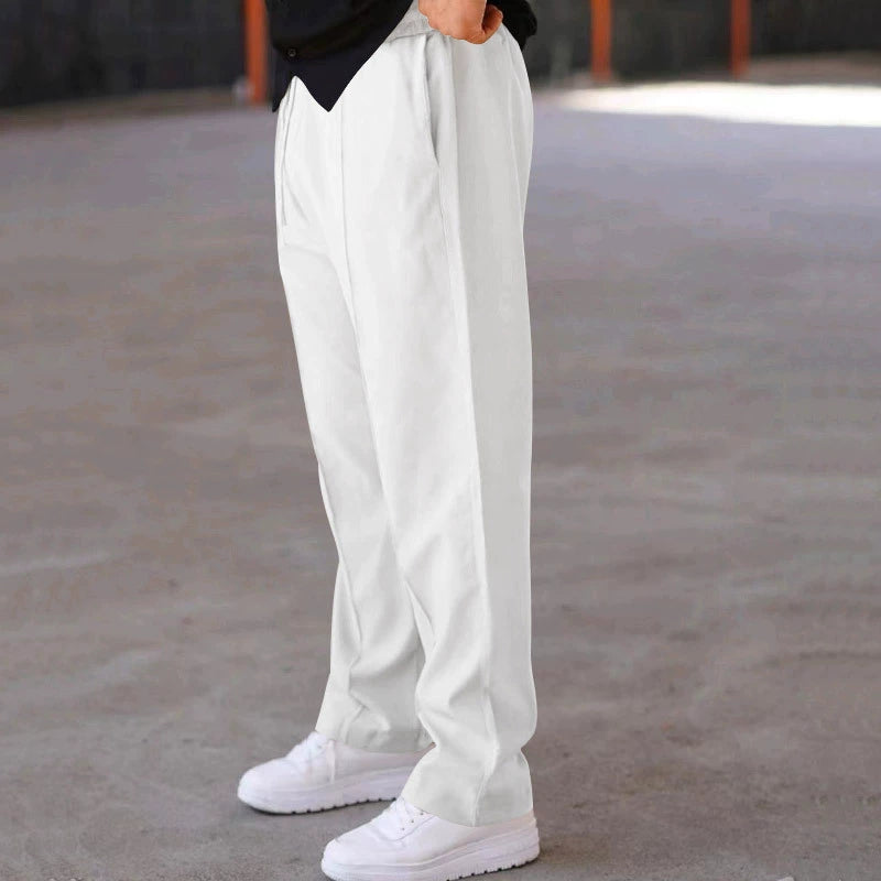 Men's lightweight polyester drawstring pants 2